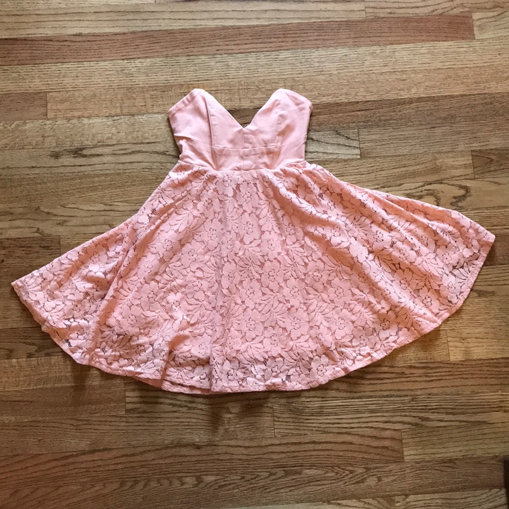 Beautiful Petite Peach Dress