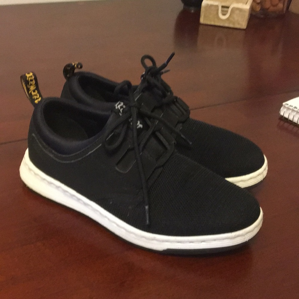 Doc Marten Black Evade Tennis Shoes Sneakers