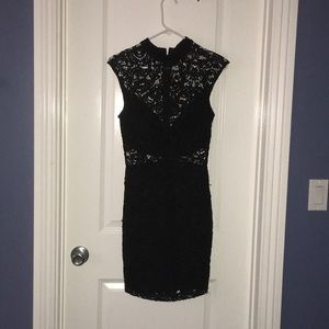 Black B. Darlin lace dress