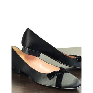 New Moschino Cheap&Chic Black Satin Flats New Moschino Cheap&Chic Black Satin Flats