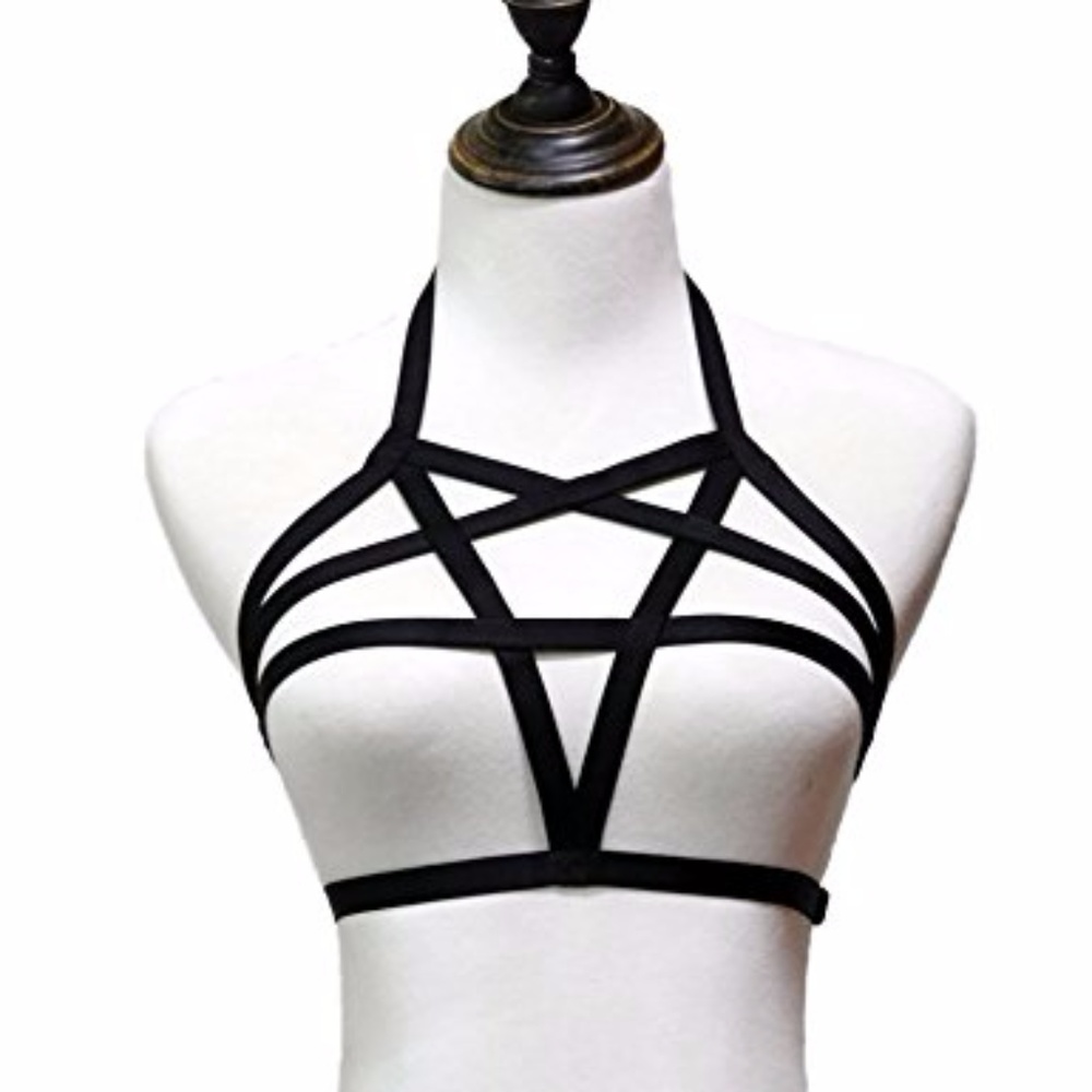 Pentagram Harness Bra - Picture 2 of 8