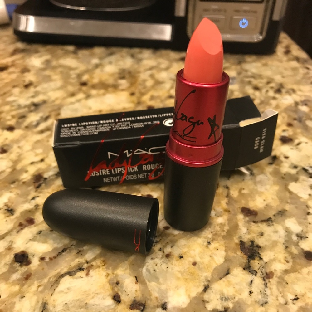 MAC Viva Glam Gaga Lipstick New In Box
