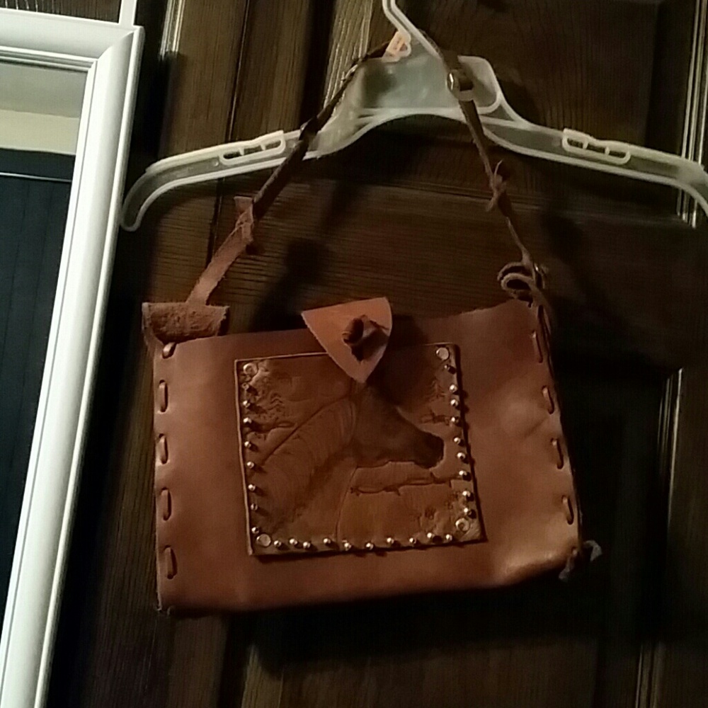 Leather purse