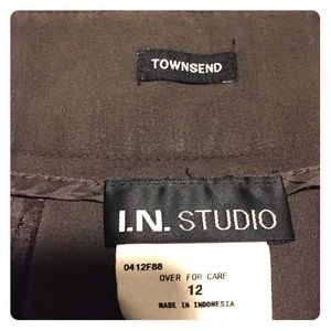Brown dress pants