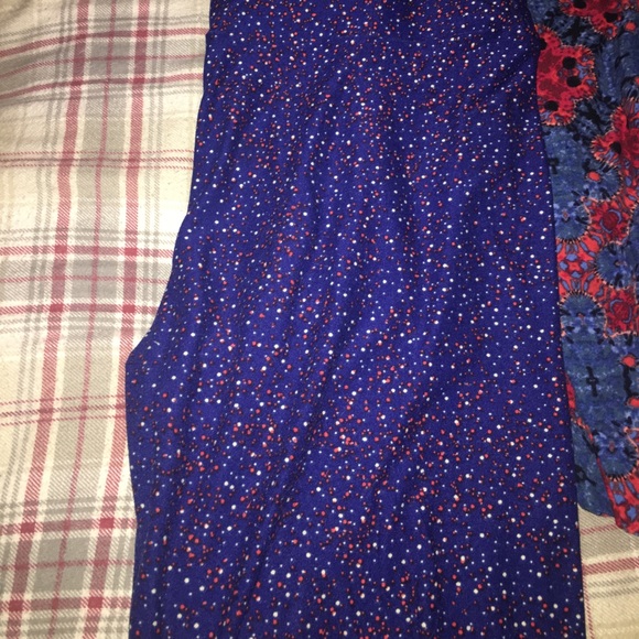 LuLaRoe TC "blue bundle" - Picture 2 of 4