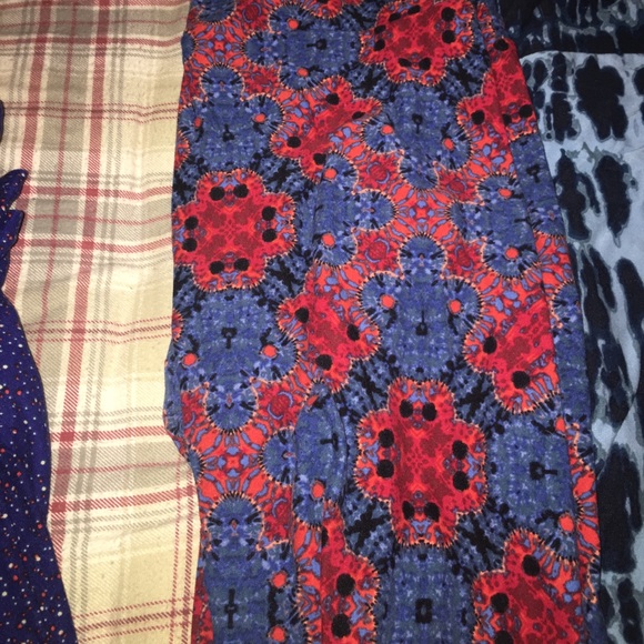 LuLaRoe TC "blue bundle" - Picture 3 of 4