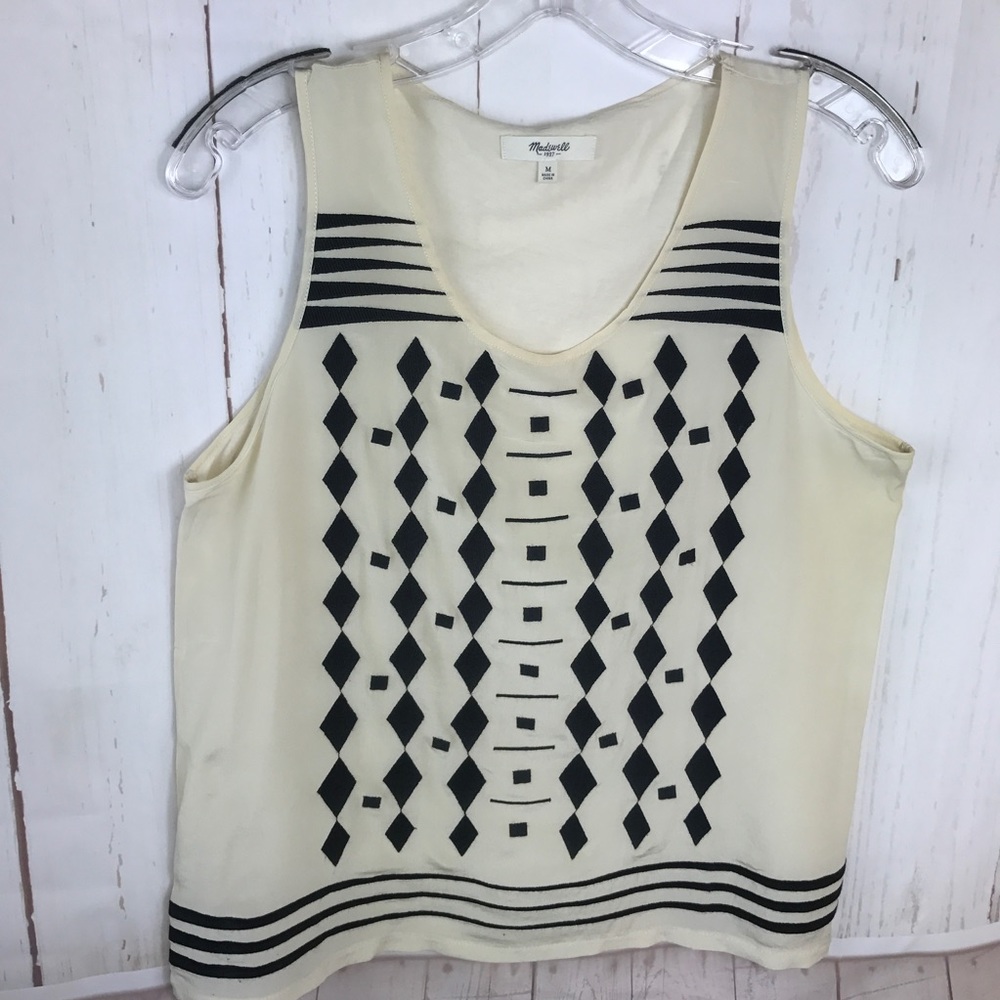 Madewell sleeveless lightweight tank size M