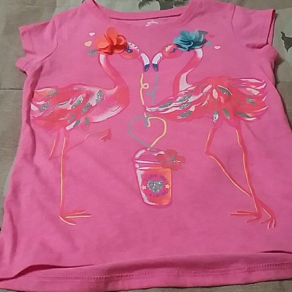 Girl's Flamingo Tee