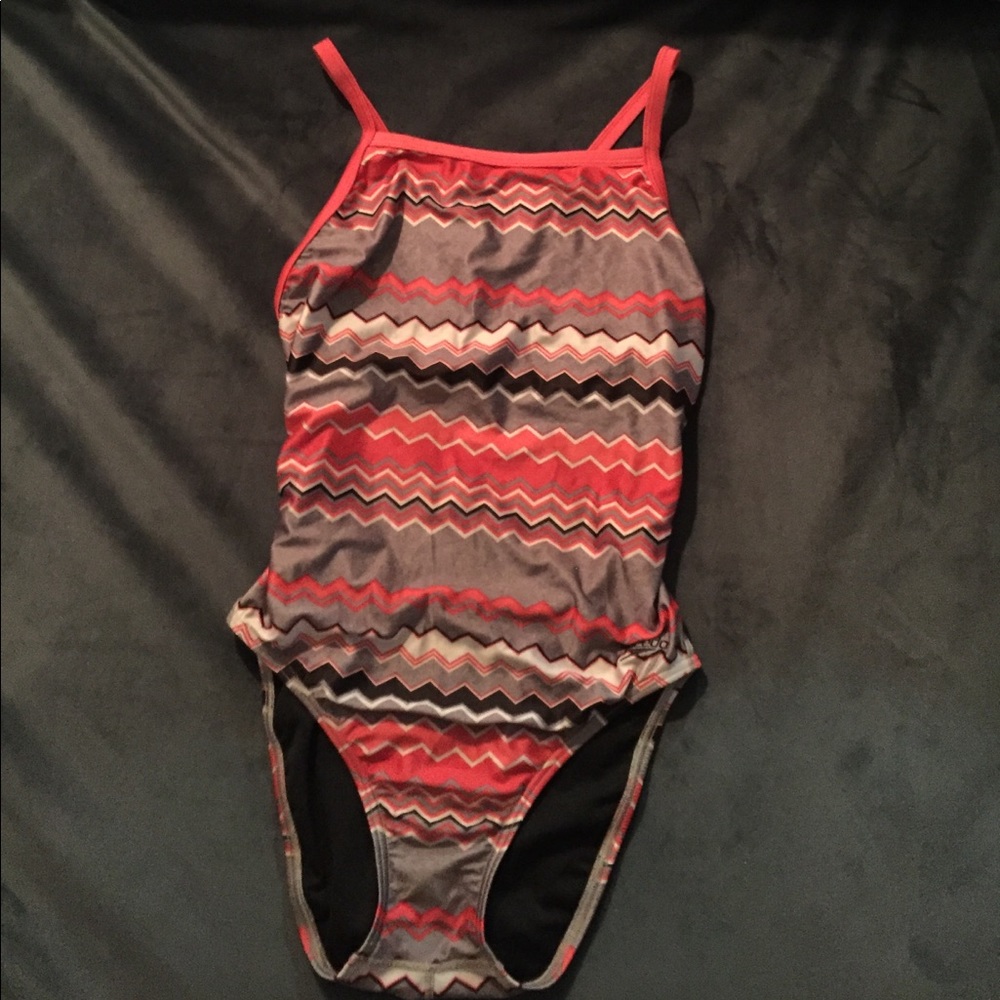 Patterned bathing suit