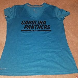 Nike Carolina Panthers V Neck Tee