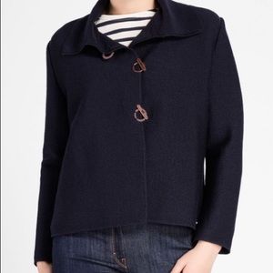 Saint James Short Knit Sweater Jacket