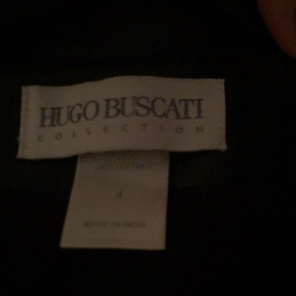 Black leather skirt - Picture 3 of 3