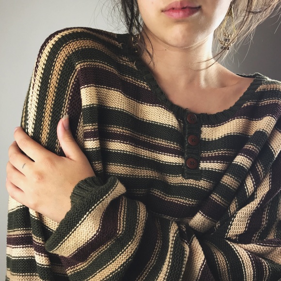 Sweaters - PATHFINDER henley knit