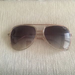 Quay Australia "Needing Fame" Clear/Brown glasses