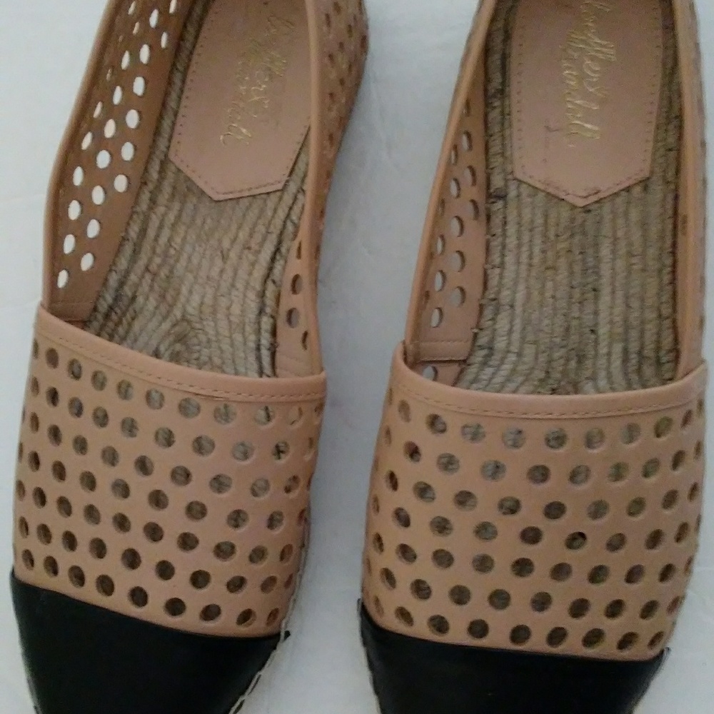 Loeffler Randall leather shoes.