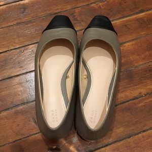 Zara two tone flats