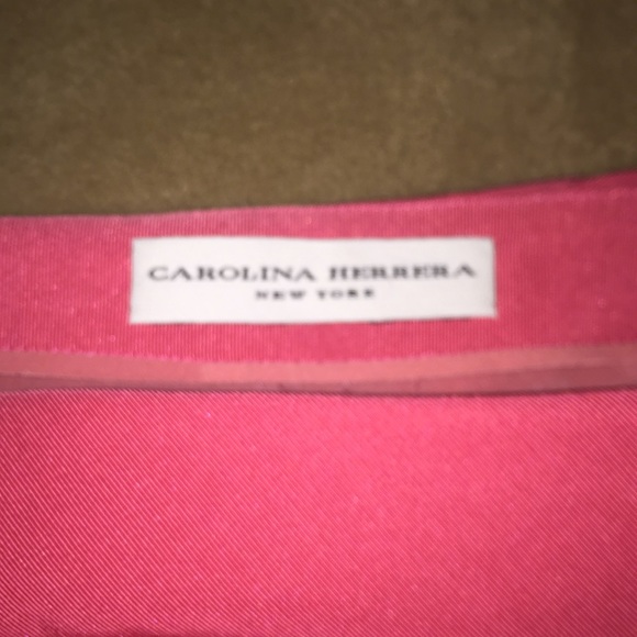 One shoulder Carolina Herrera taffeta dress - Picture 2 of 2