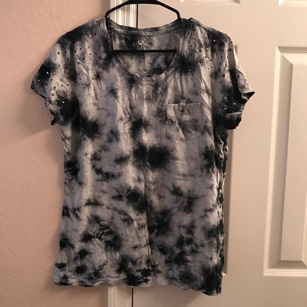 Tie die women Top