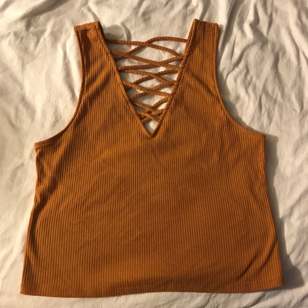 L.A. Hearts cropped tank