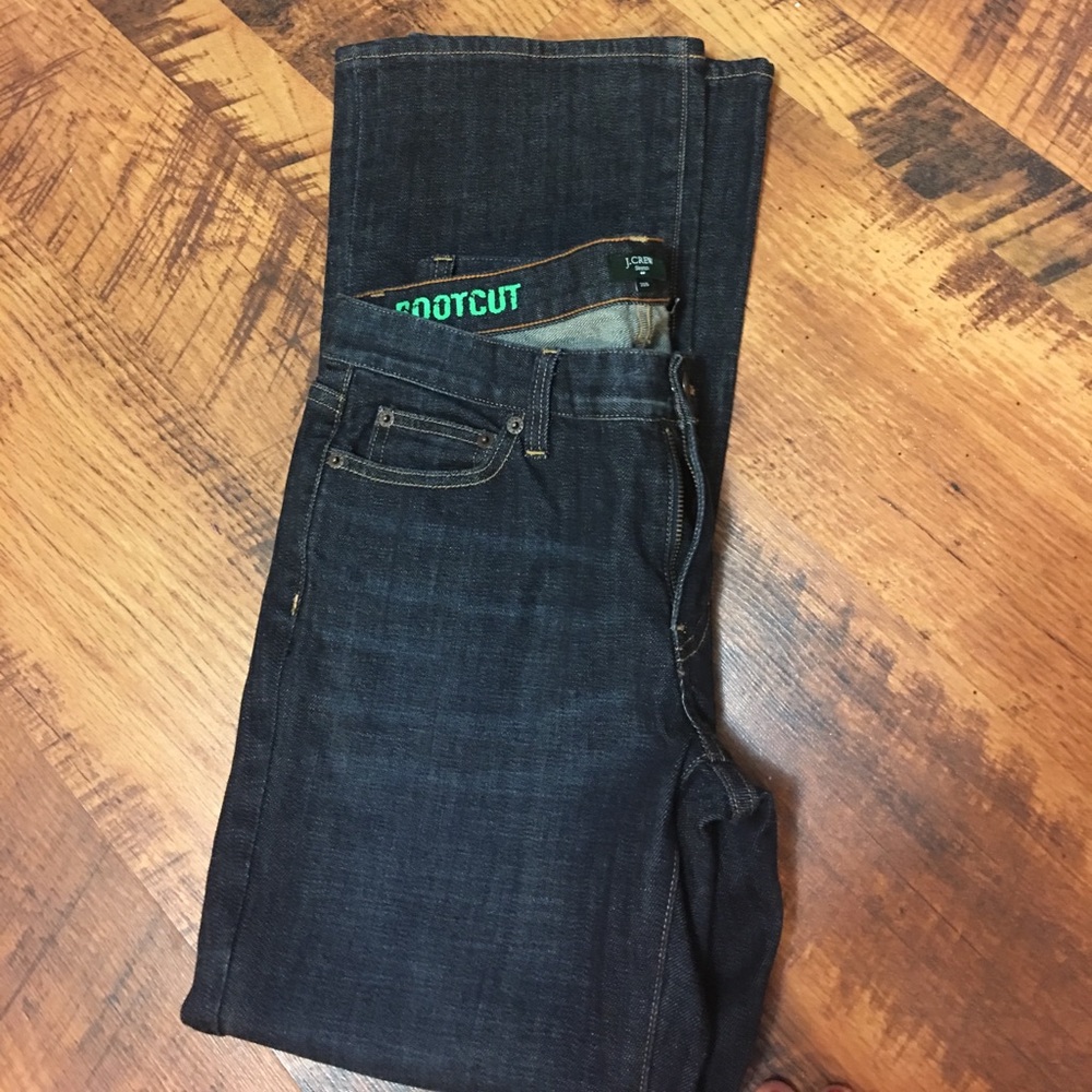 J Crew Bootcut Jeans, 10S