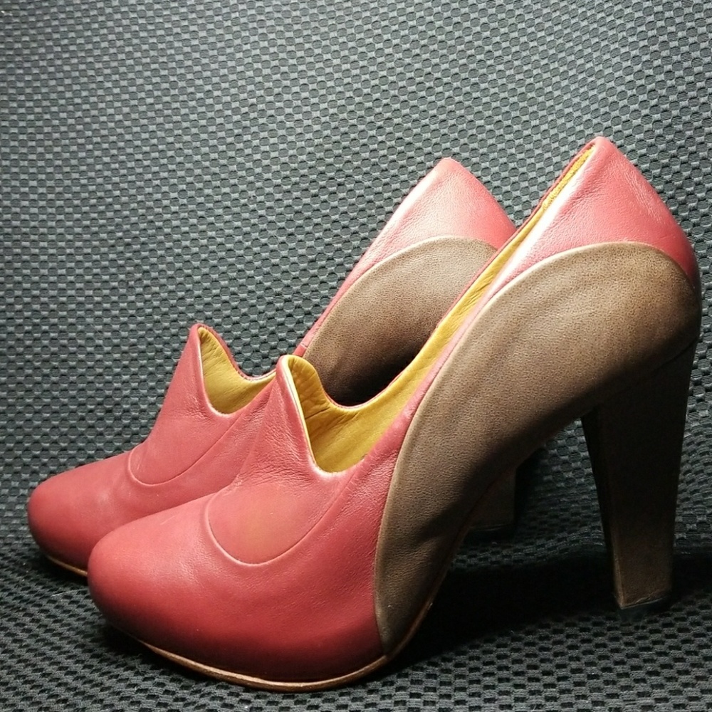 J Shoes PIN UP Leather Shoes Sz 6.5