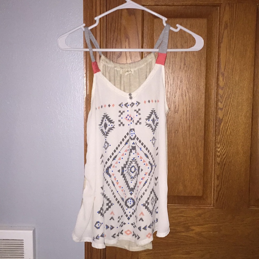 Patterned tank top