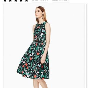 Kate Spade Jardin Poplin Dress