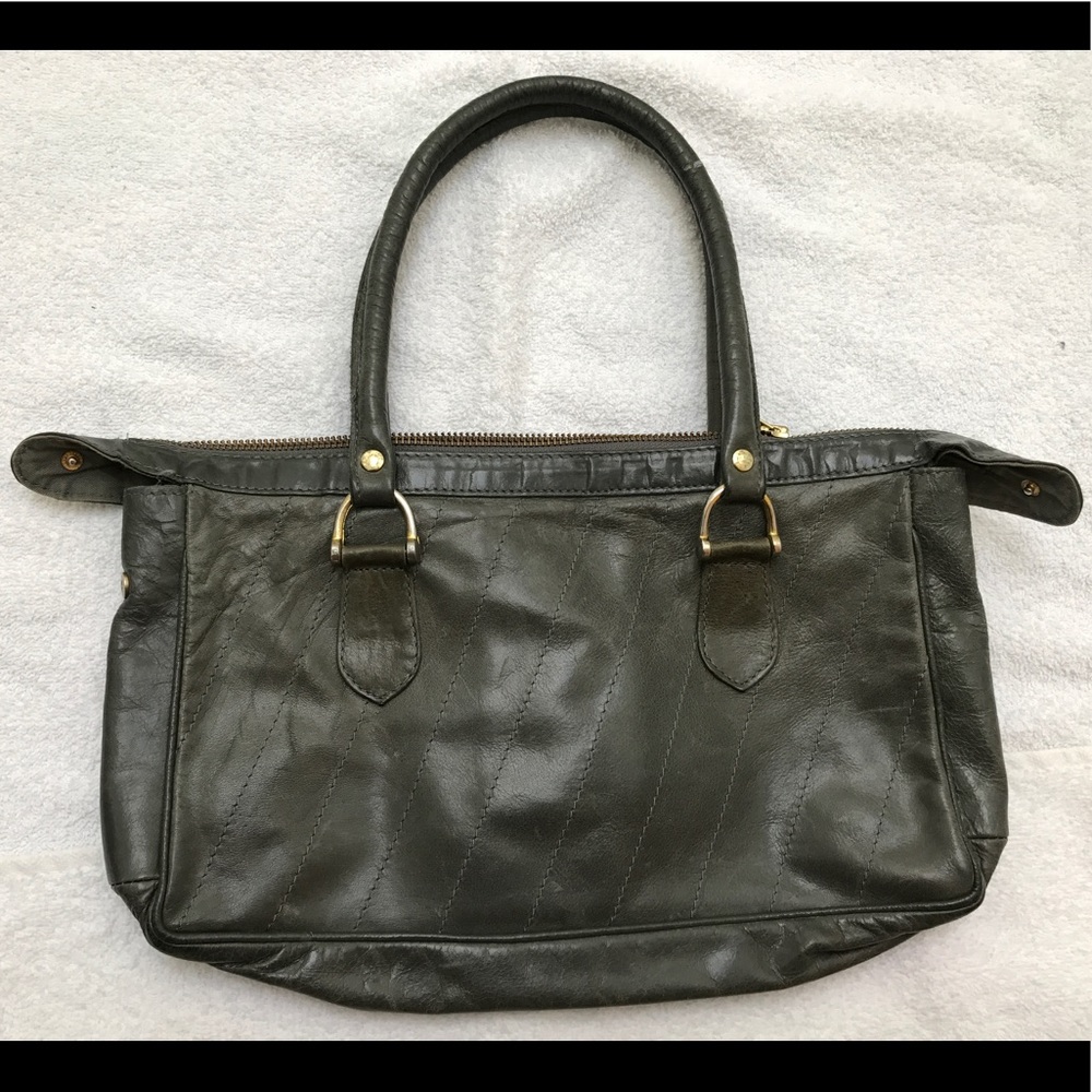 Urban Outfitters - Gray Leather Purse
