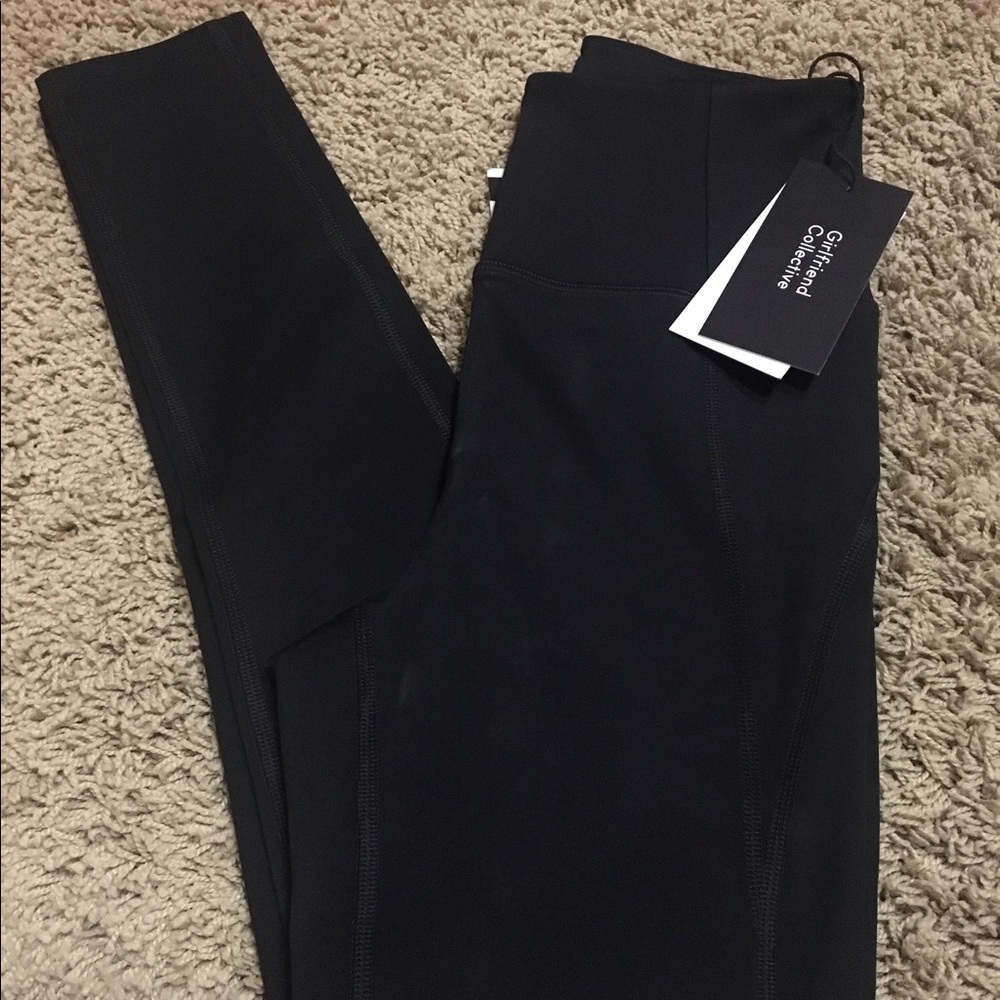 Girlfriend collective SMALL Black Leggings NWT