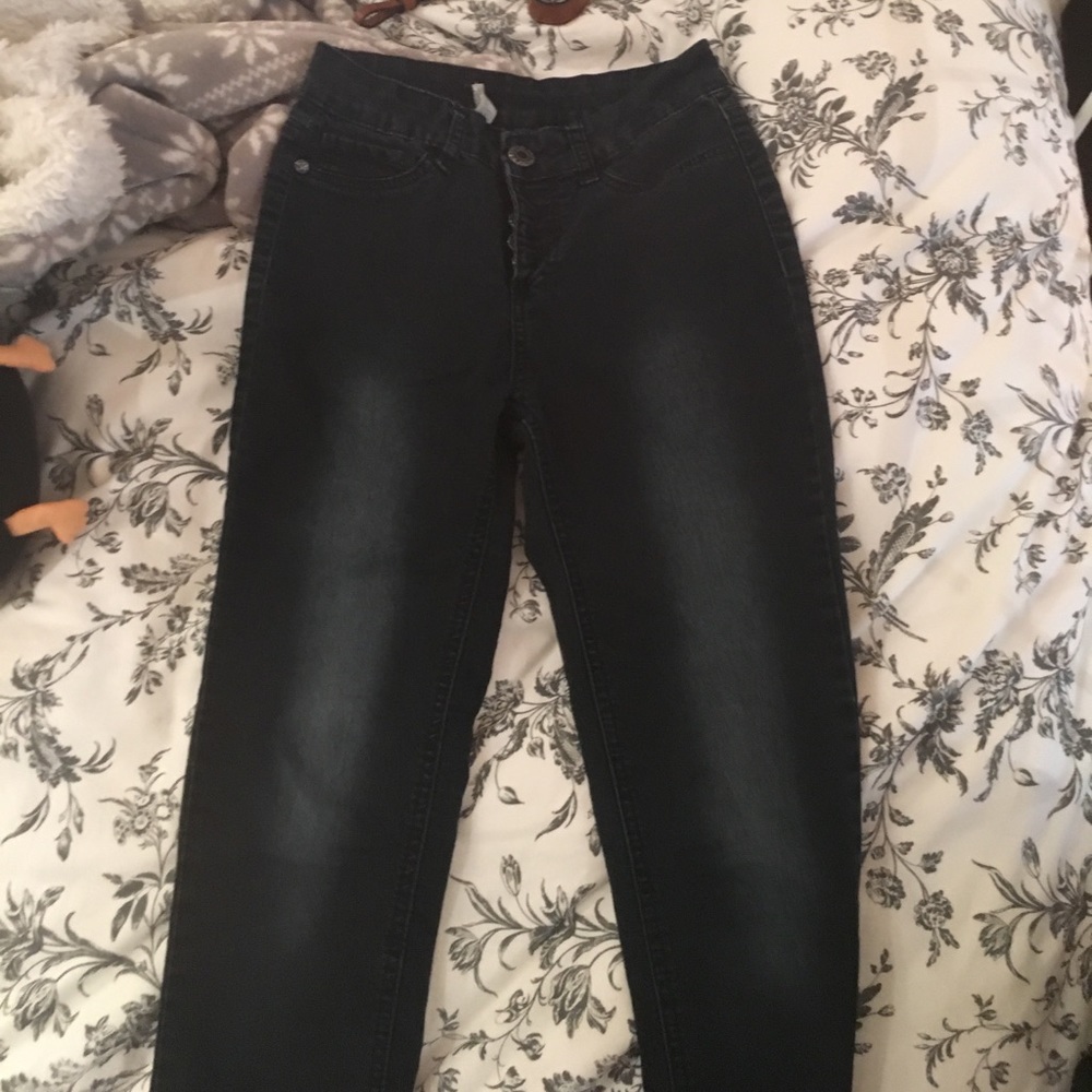 Urban outfitter washed black high waisted jeans