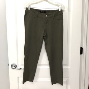 Seven7 Army Green Crop Pant