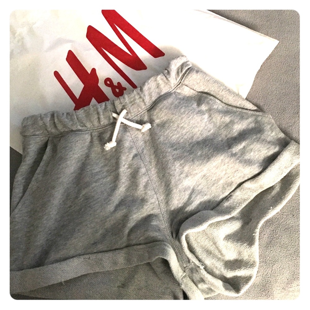 H&M sweat shorts.