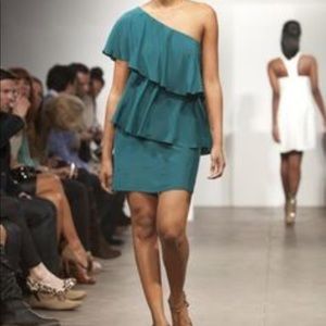 Annie Griffin One Shoulder Dress