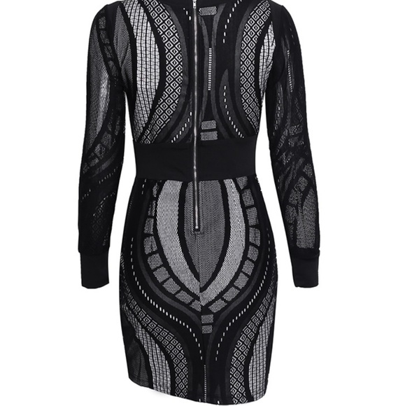 π₯Last 1 Smallβ’ Lace Long Sleeve Dress - Picture 6 of 7