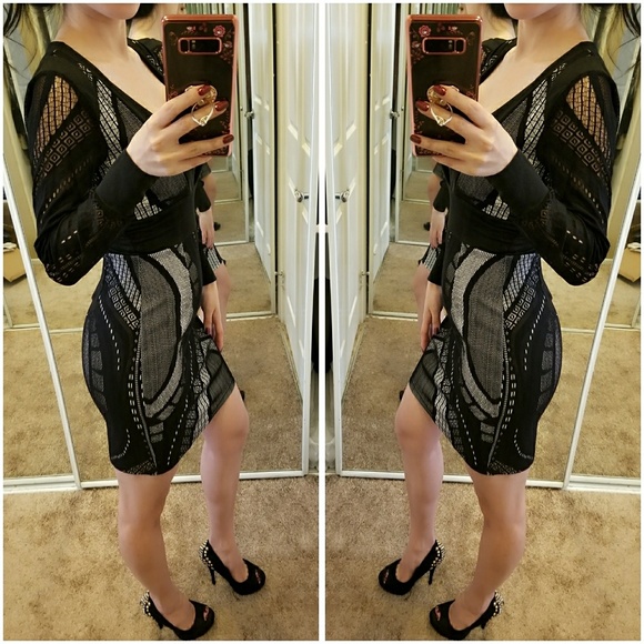 π₯Last 1 Smallβ’ Lace Long Sleeve Dress - Picture 7 of 7