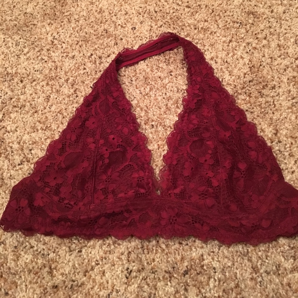 Never worn galloon halter bralette PRICE FIRM