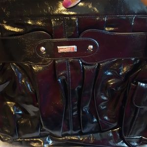 Miche Black Patent Leather looking Prima Shell