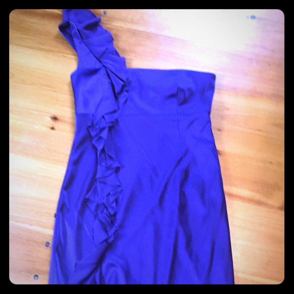 Suzy Chin for Maggie Boutique Purple Dress