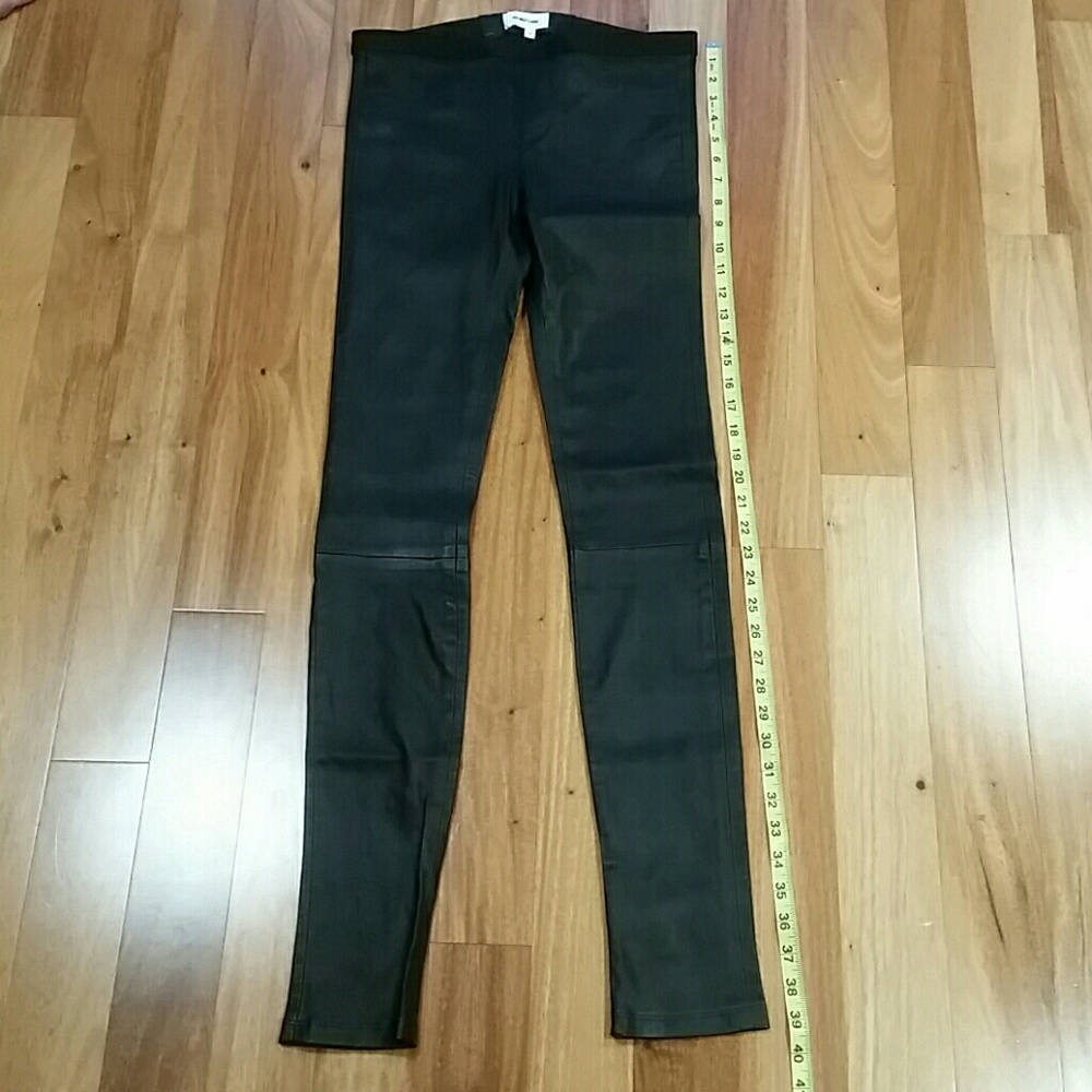 SOLD  LANG 100% LAMBSKIN LEATHER PANTS - Picture 5 of 8