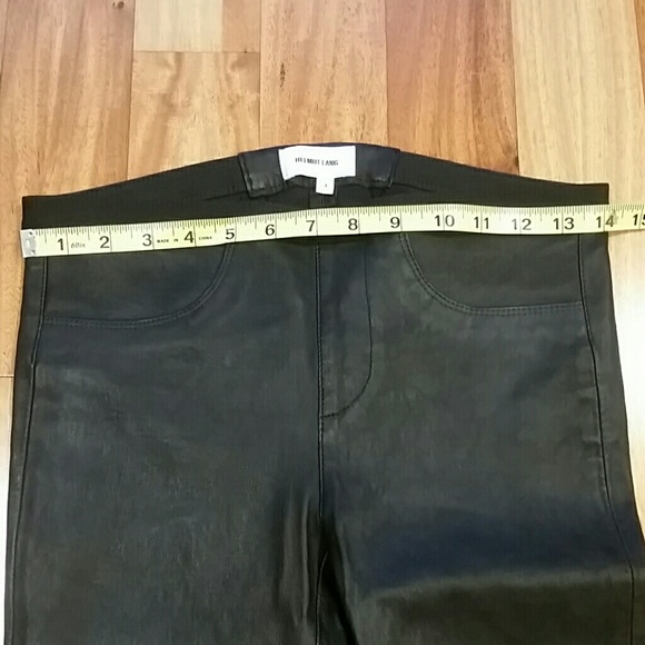 SOLD  LANG 100% LAMBSKIN LEATHER PANTS - Picture 6 of 8