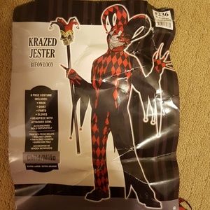 Boys jester costume