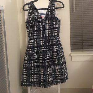 Blue & Black Madewell Dress