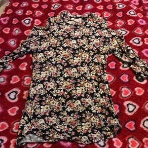 Women's shoulder cut out shirt