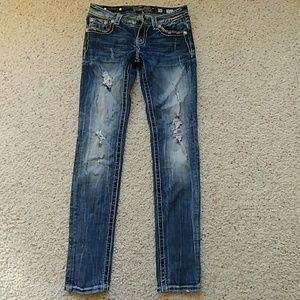 Miss Me distressed Skinny jeans