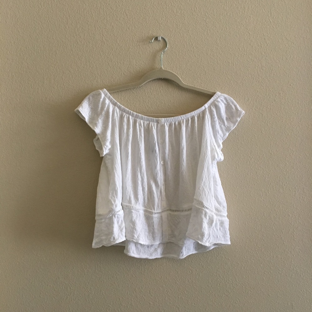 off the shoulder bardot top | medium/large