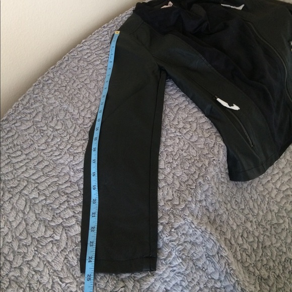 NWT JustFab Black Faux Leather & Suede Jacket - Picture 8 of 14