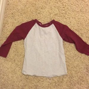 J. Crew Crewcuts Baseball tee