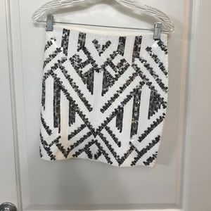 Express Sequin Skirt