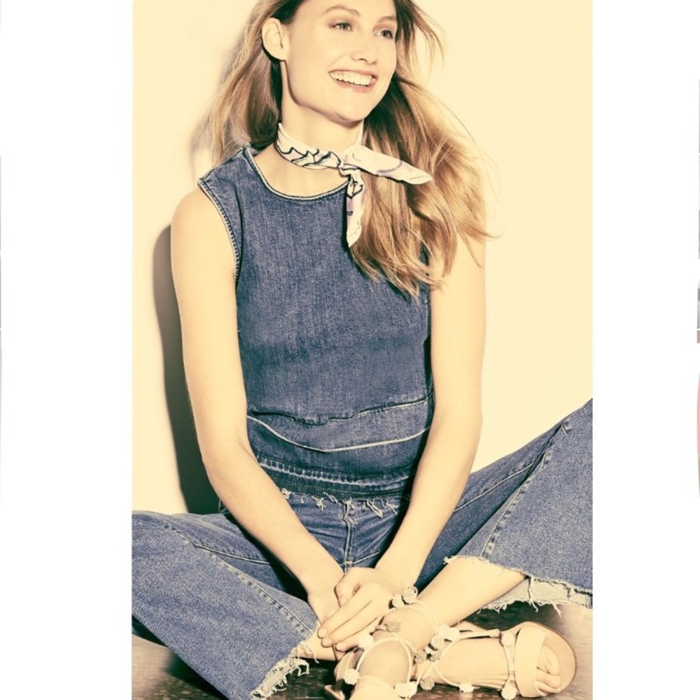 Theory Denim Sleeveless