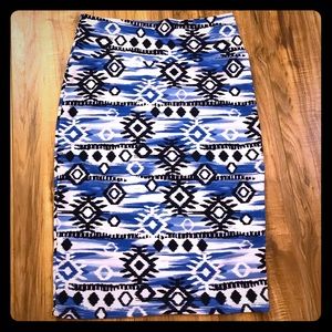 LuLaRoe Tribal Print Cassie